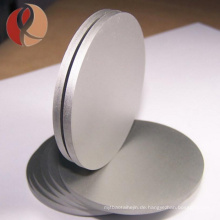 Fabrik liefern beste Qualität ASTM B381 6AL4V GR5 DIA1000 * 100mm Titan Runde Disc Platte